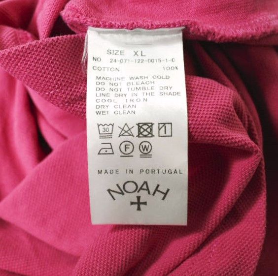 Other Other NOAH NYC Contrast Collar Pique Poloshirt Cotton Top Cotton Tops 24071122001510 DUTY FREE for USA Size ONE SIZE - 8 Thumbnail