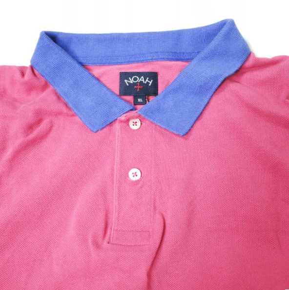 Other Other NOAH NYC Contrast Collar Pique Poloshirt Cotton Top Cotton Tops 24071122001510 DUTY FREE for USA Size ONE SIZE - 5 Thumbnail