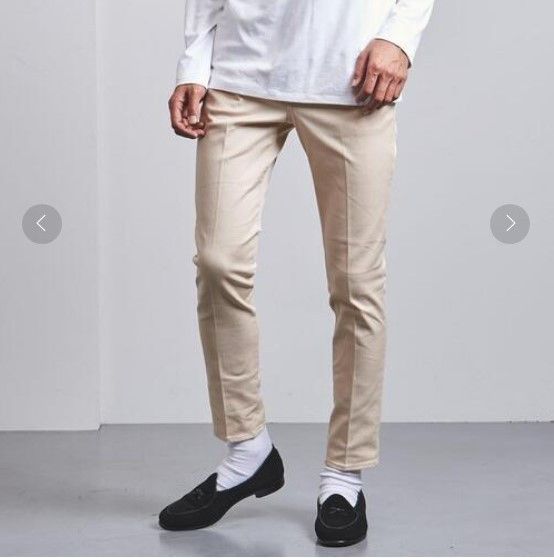 Other Other UNITED ARROWS Center Crease Slim5 Pocket Polyester Cotton Polyurethane Pants Others Pants 1114-299-7268 Size ONE SIZE - 3 Thumbnail
