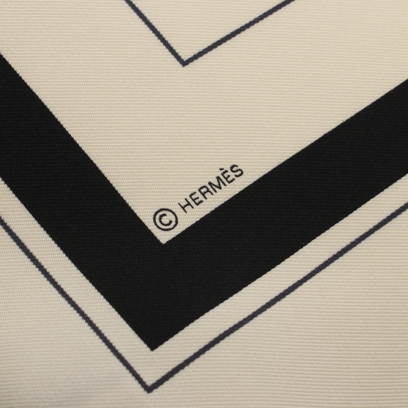 Hermes Hermes Hermes Carre H80 Ex-Libris Silk Scarf Others Scarf Size ONE SIZE - 2 Thumbnail