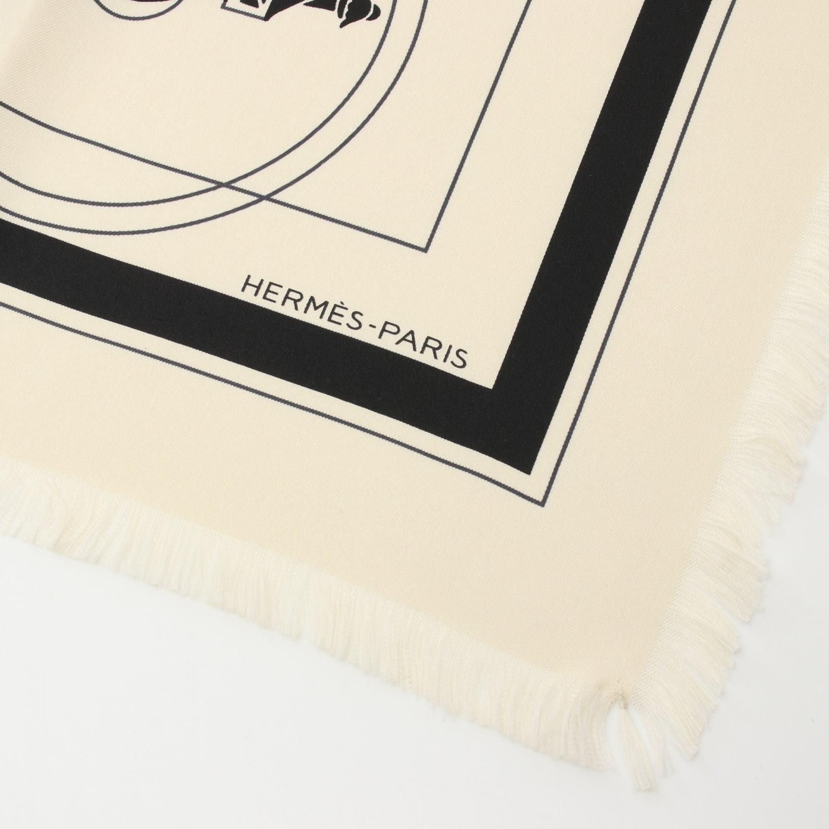 Hermes Hermes Hermes Carre H80 Ex-Libris Silk Scarf Others Scarf Size ONE SIZE - 4 Thumbnail