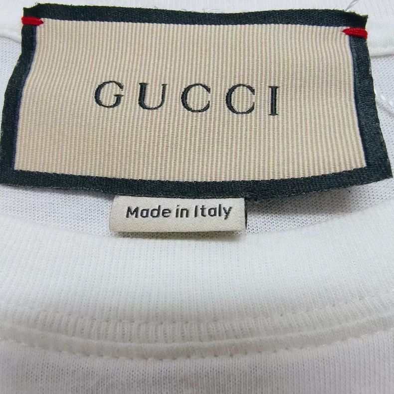 Gucci gucci cartoon logo print t-shirt for women Size US XXS / EU 40 - 3 Thumbnail