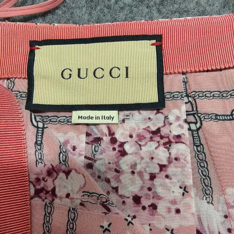 Gucci gucci floral pleated silk midi skirt Size US 38 / EU 54 - 3 Thumbnail