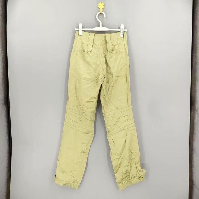 Fendi Fendi Women's Pleated Cargo Pants in Light Green Size US 36 / EU 52 - 2 Thumbnail