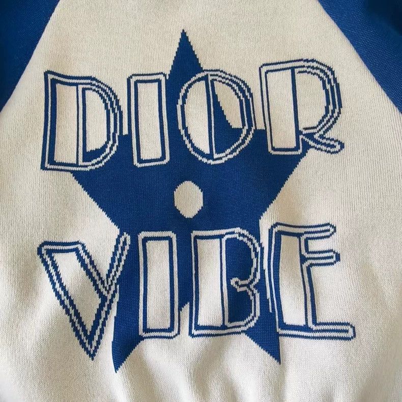 Dior dior vibe blue logo cropped jacket Size US S / EU 44-46 / 1 - 3 Thumbnail
