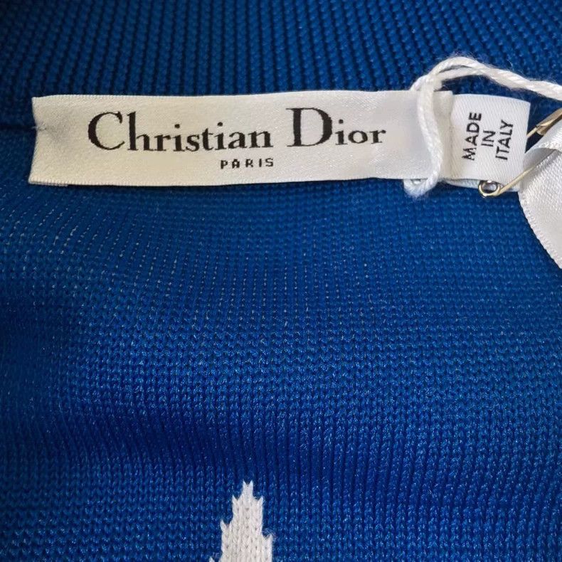 Dior dior vibe blue logo cropped jacket Size US S / EU 44-46 / 1 - 4 Thumbnail