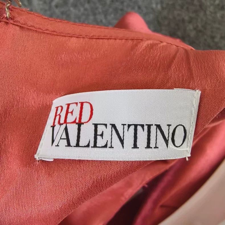 Valentino Valentino Sleeveless Dress in Red Size US 40 / EU 56 - 3 Thumbnail