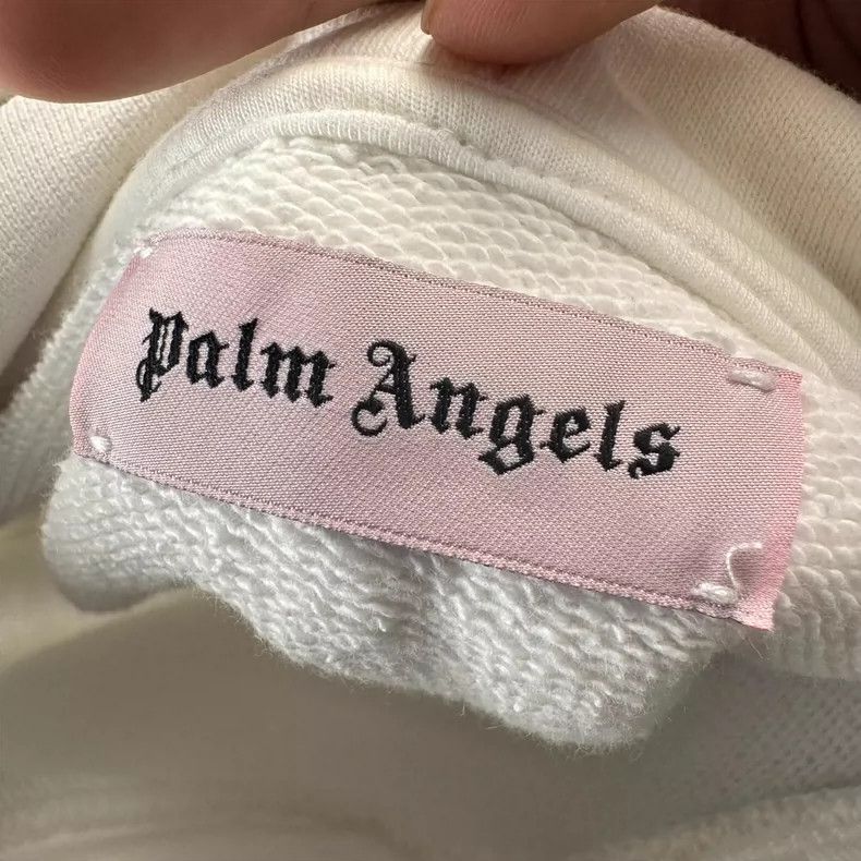 Palm Angels palm angels white graphic hoodie oversized Size US S / EU 44-46 / 1 - 5 Thumbnail
