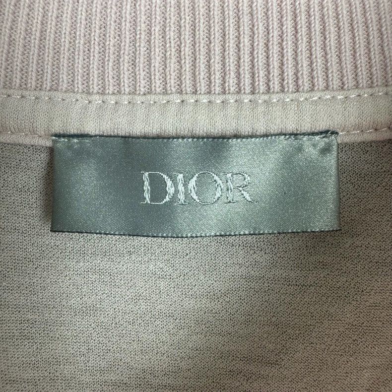 Dior pink long sleeve polo shirt by Dior Size US L / EU 52-54 / 3 - 5 Thumbnail