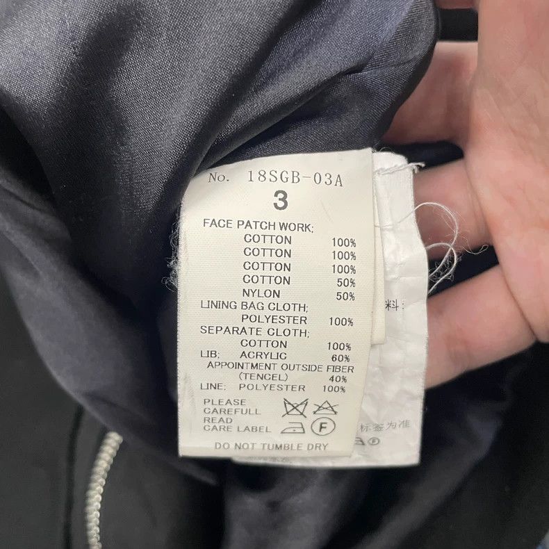 Japanese Brand black zip-up vintage style jacket Size US L / EU 52-54 / 3 - 5 Thumbnail