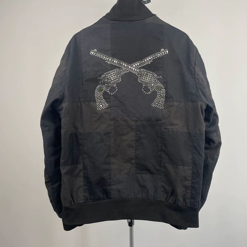 Japanese Brand black zip-up vintage style jacket Size US L / EU 52-54 / 3 - 2 Thumbnail
