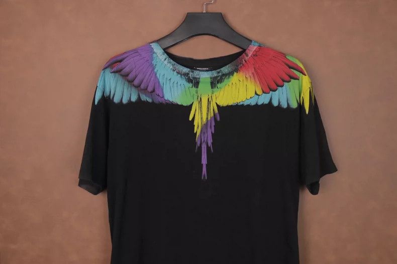 Marcelo Burlon marcelo burlon colorful wings short sleeve t-shirt Size US M / EU 48-50 / 2 - 2 Thumbnail
