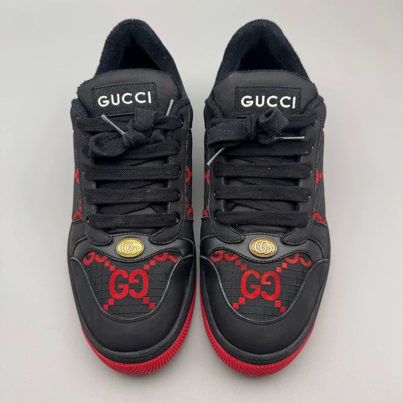 Gucci gucci limited edition black red sneakers Size US 8 / EU 41 - 4 Thumbnail