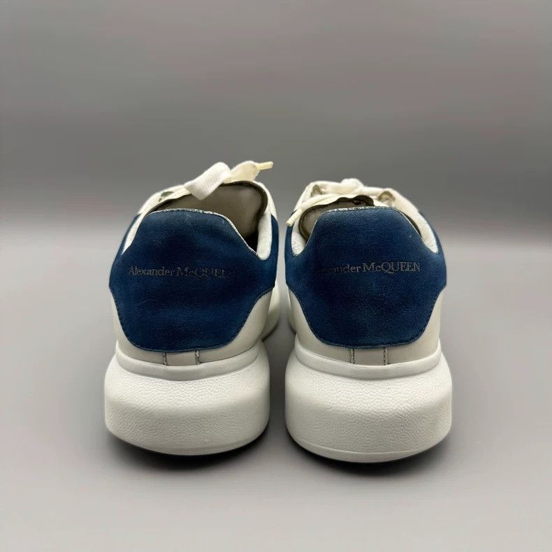 Alexander McQueen alexander mcqueen blue velvet white sneakers Size US 8.5 / EU 41-42 - 5 Thumbnail