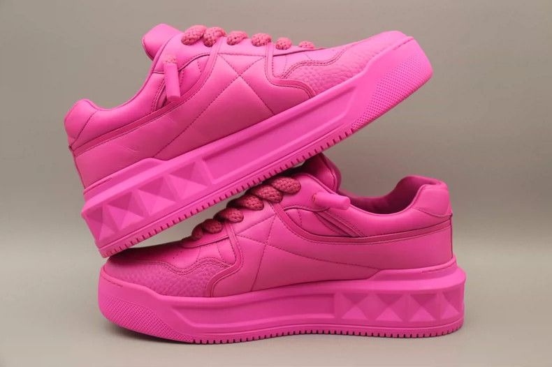Valentino valentino pink chunky platform sneakers Size US 10 / EU 43 - 2 Thumbnail