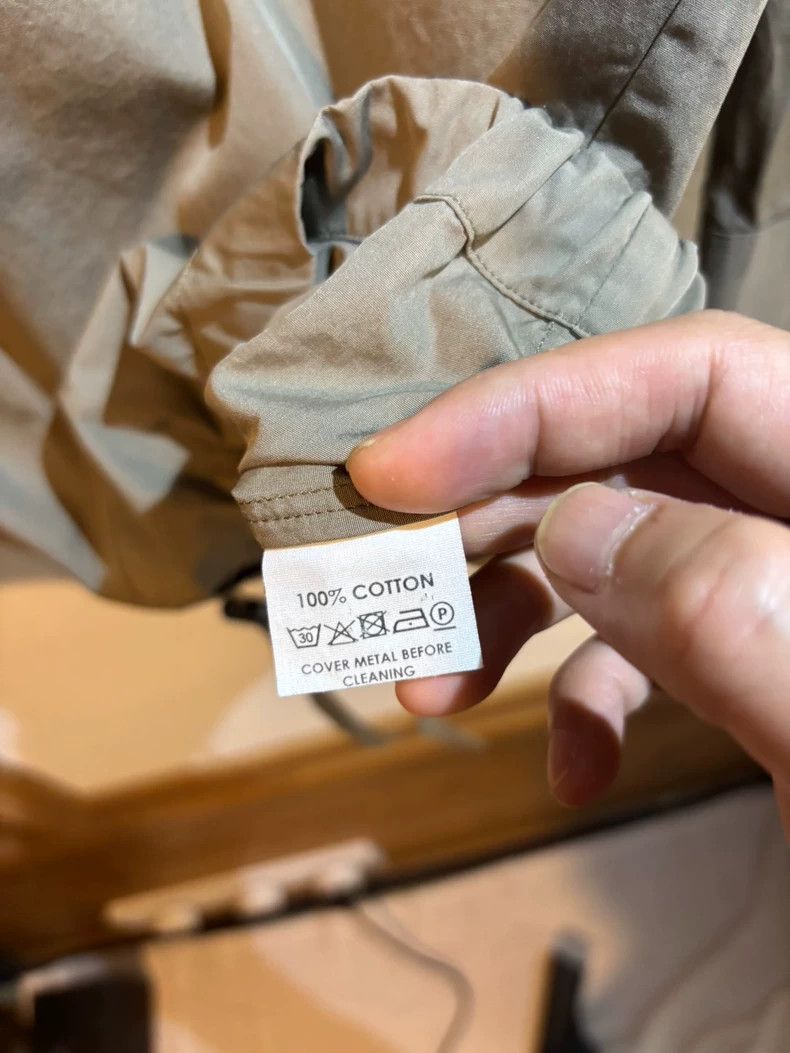 Dries Van Noten light gray drawstring hem button-up shirt Size US XS / EU 42 / 0 - 9 Thumbnail