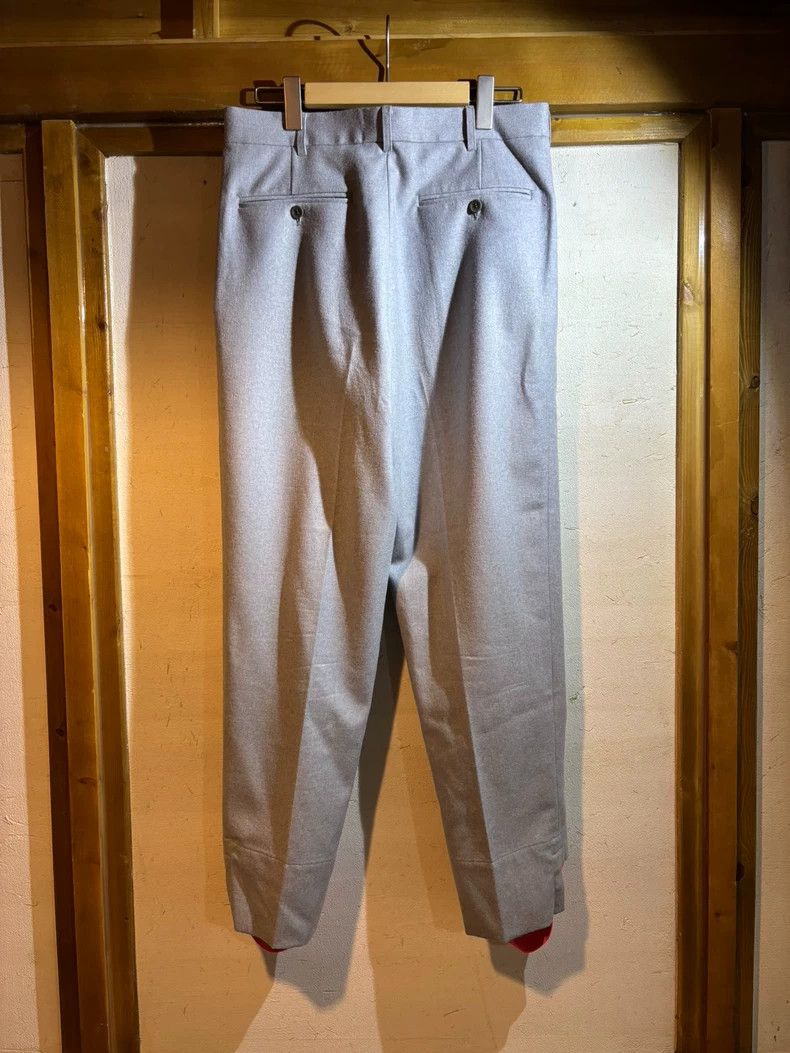 Junya Watanabe renoma gray wool trousers with unique design Size US 44 / EU 60 - 6 Thumbnail