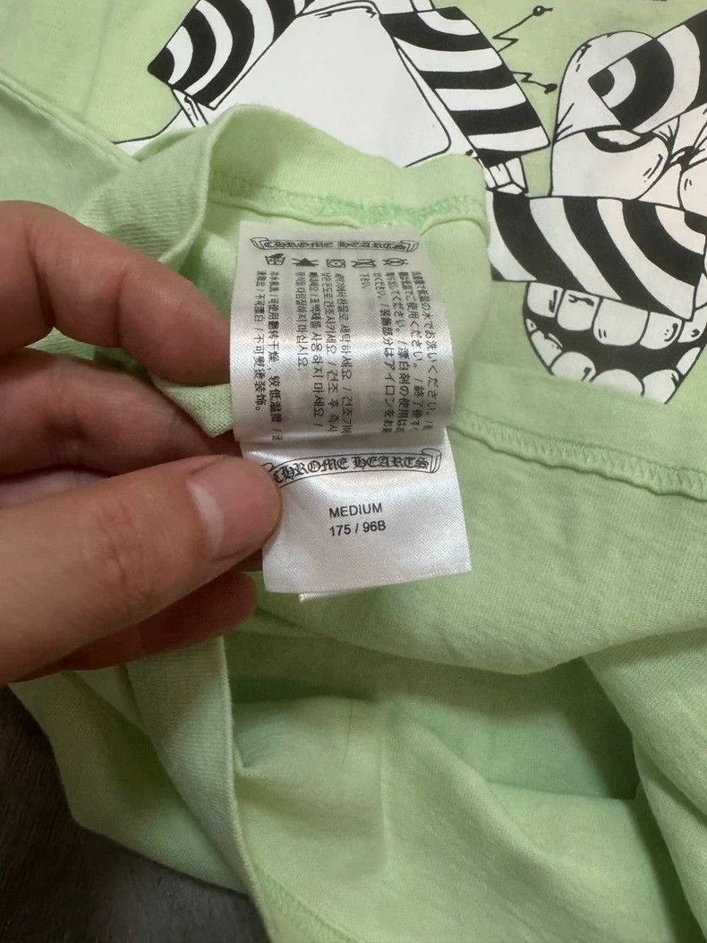 Chrome Hearts chrome hearts mattyboy mint green tee Size US M / EU 48-50 / 2 - 6 Thumbnail