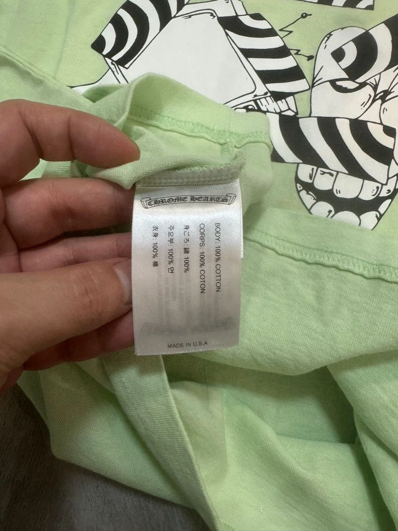 Chrome Hearts chrome hearts mattyboy mint green tee Size US M / EU 48-50 / 2 - 5 Thumbnail