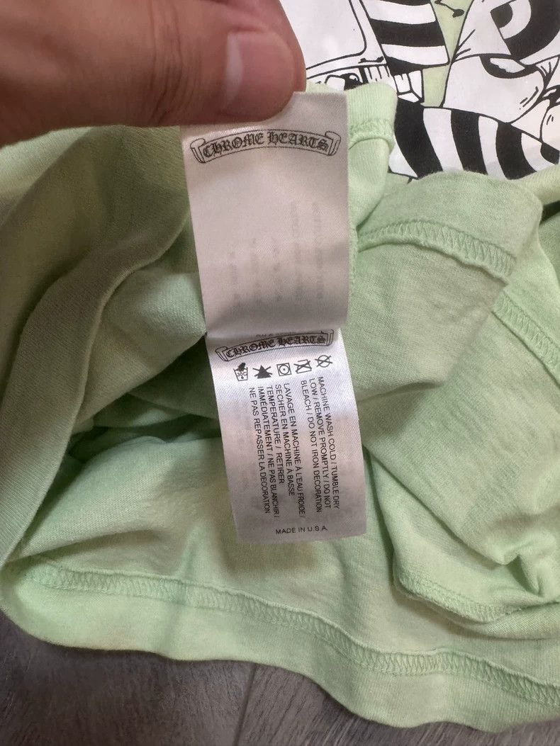 Chrome Hearts chrome hearts mattyboy mint green tee Size US M / EU 48-50 / 2 - 8 Thumbnail