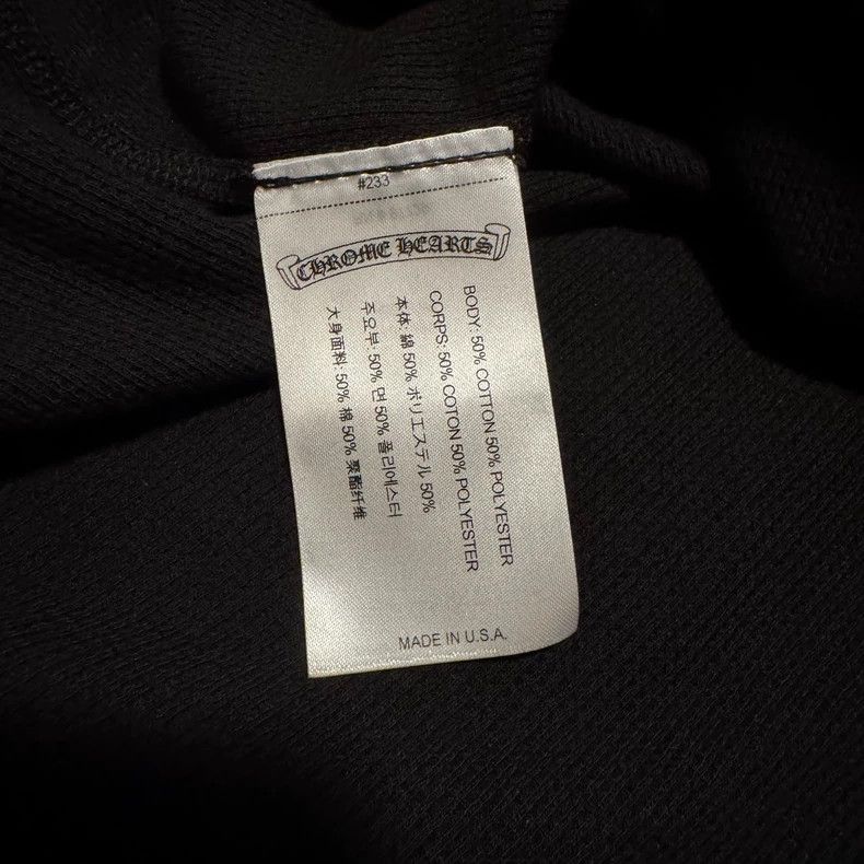 Chrome Hearts chrome hearts long sleeve black tee shirt Size US M / EU 48-50 / 2 - 3 Thumbnail