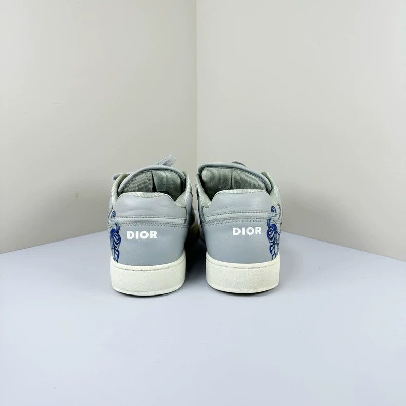 Dior dior b27 gray and white graffiti sneakers Size US 9.5 / EU 42-43 - 3 Thumbnail