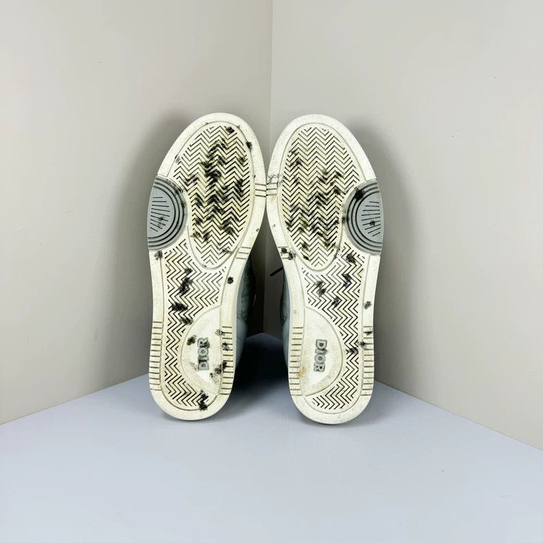 Dior dior b27 gray and white graffiti sneakers Size US 9.5 / EU 42-43 - 5 Thumbnail