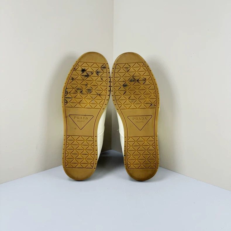 Prada prada casual shoes with triangle logo Size US 6.5 / EU 39-40 - 6 Thumbnail