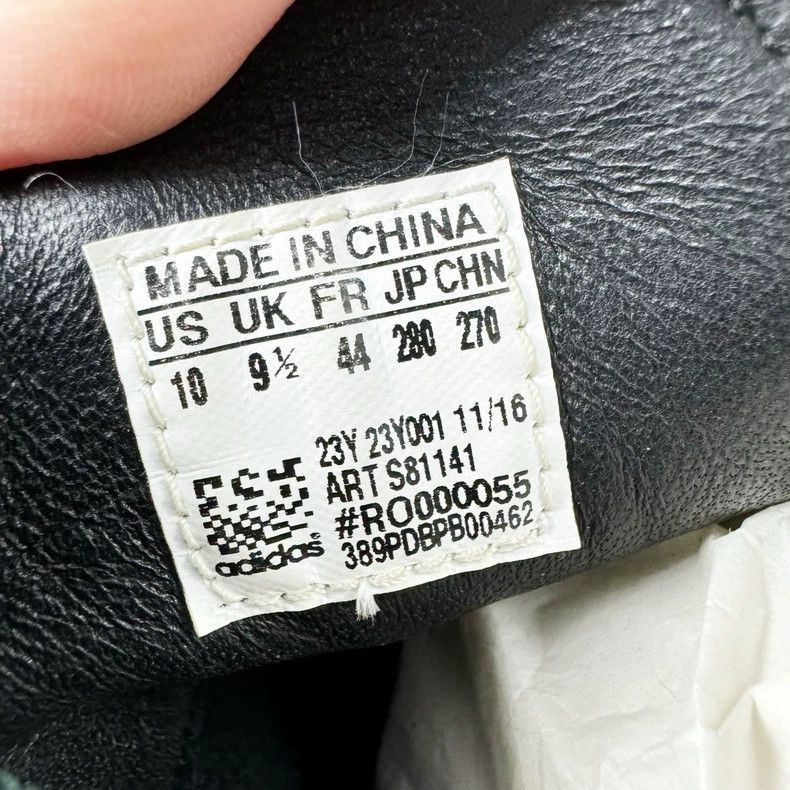 Rick Owens rick owens x adidas leather casual sneakers Size US 10.5 / EU 43-44 - 7 Thumbnail