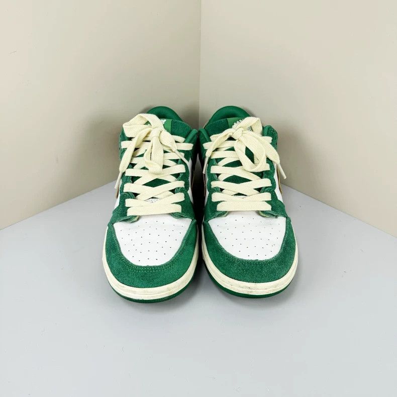 Adidas green casual sneakers with orange accents Size US 8 / EU 41 - 2 Thumbnail