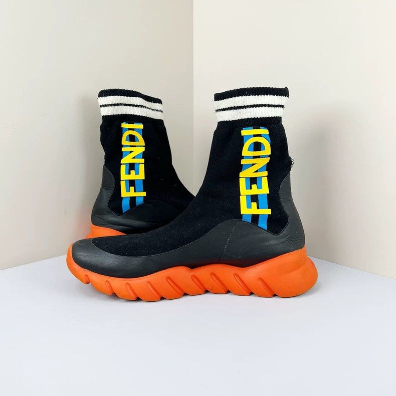 Fendi fendi love sock-style athletic shoes Size US 6 / EU 39 - 5 Thumbnail
