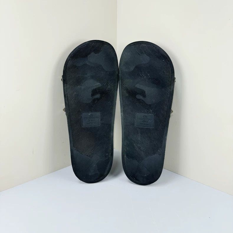 Valentino valentino black studded slide sandals size 44 Size US 10 / EU 43 - 5 Thumbnail