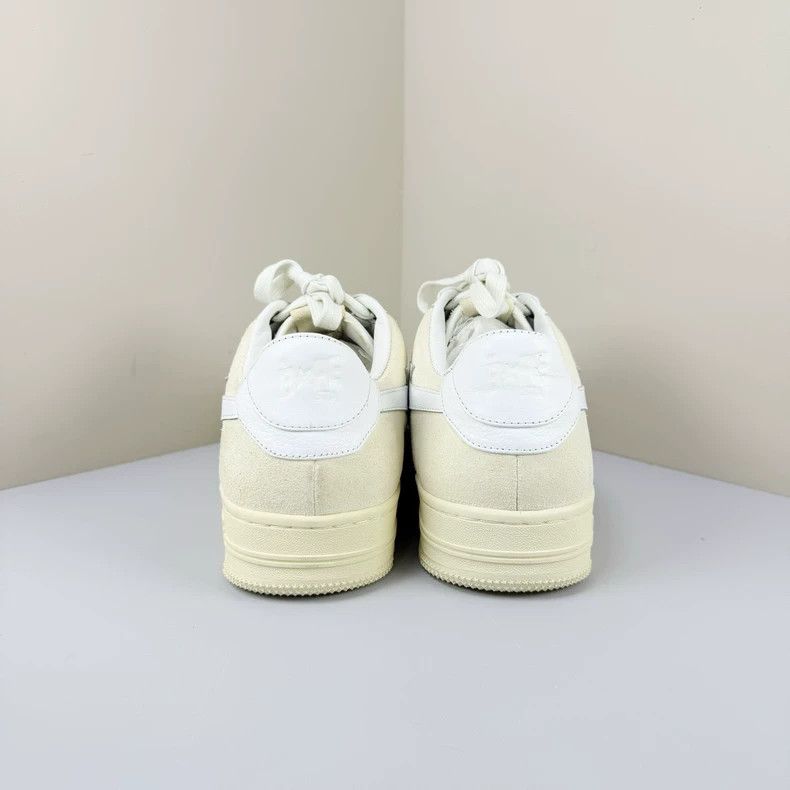 Bape bape sta white casual sneakers size 9.5 Size US 9.5 / EU 42-43 - 3 Thumbnail