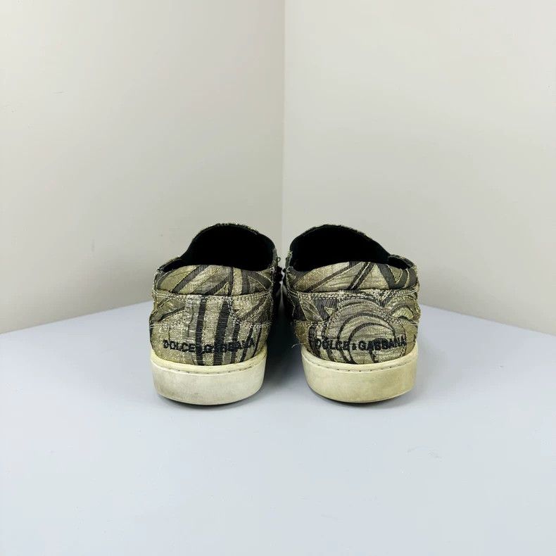 Dolce & Gabbana dolce&gabbana embroidered slip-on casual shoes Size US 7.5 / EU 40-41 - 3 Thumbnail