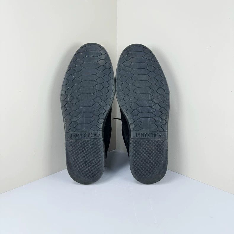 Jimmy Choo black suede casual sneakers by jimmy choo Size US 11 / EU 44 - 5 Thumbnail