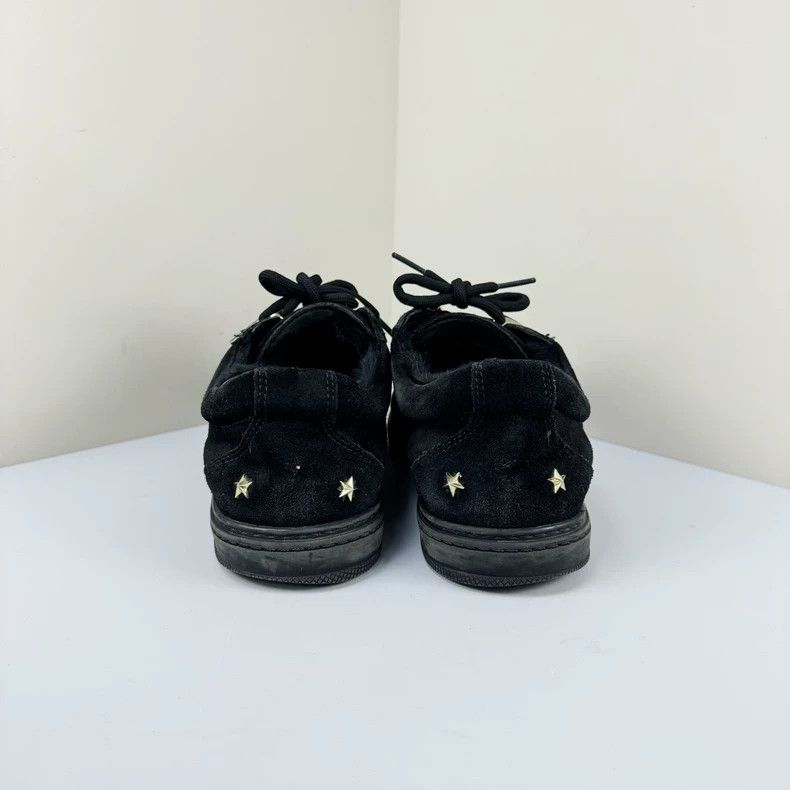Jimmy Choo black suede casual sneakers by jimmy choo Size US 11 / EU 44 - 3 Thumbnail