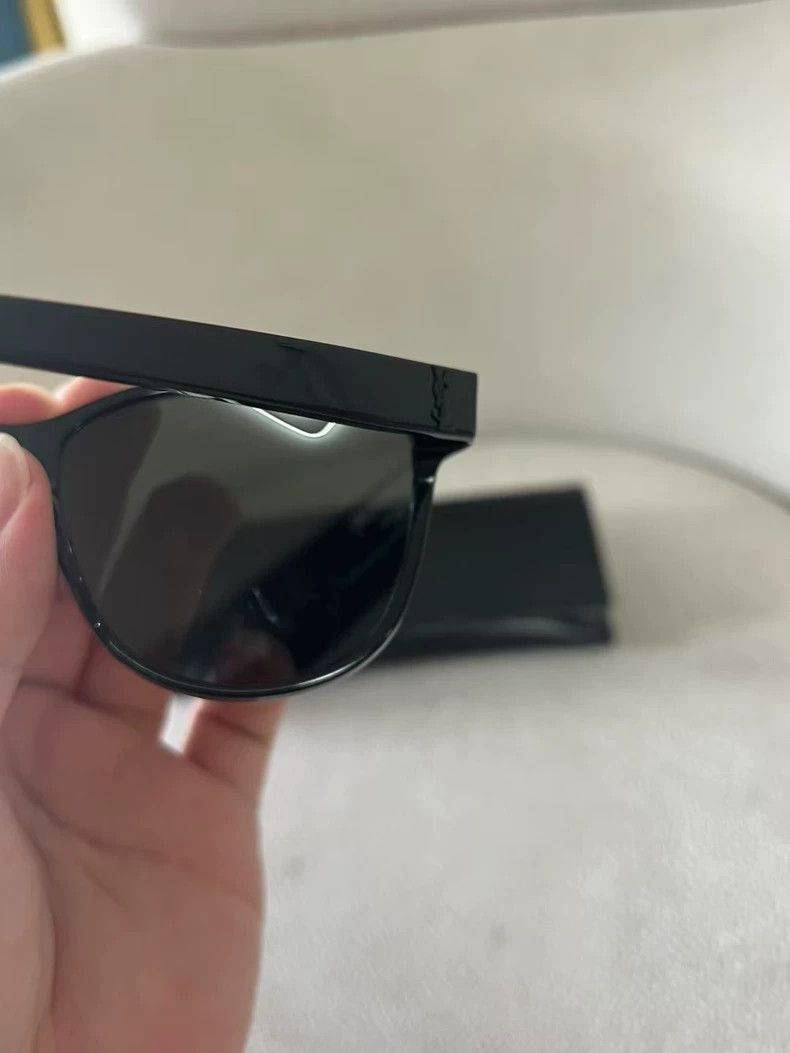 Saint Laurent Paris saint laurent classic sunglasses with logo Size ONE SIZE - 2 Thumbnail