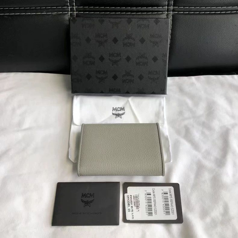 MCM mcm gray classic woc foldable wallet Size ONE SIZE - 2 Thumbnail