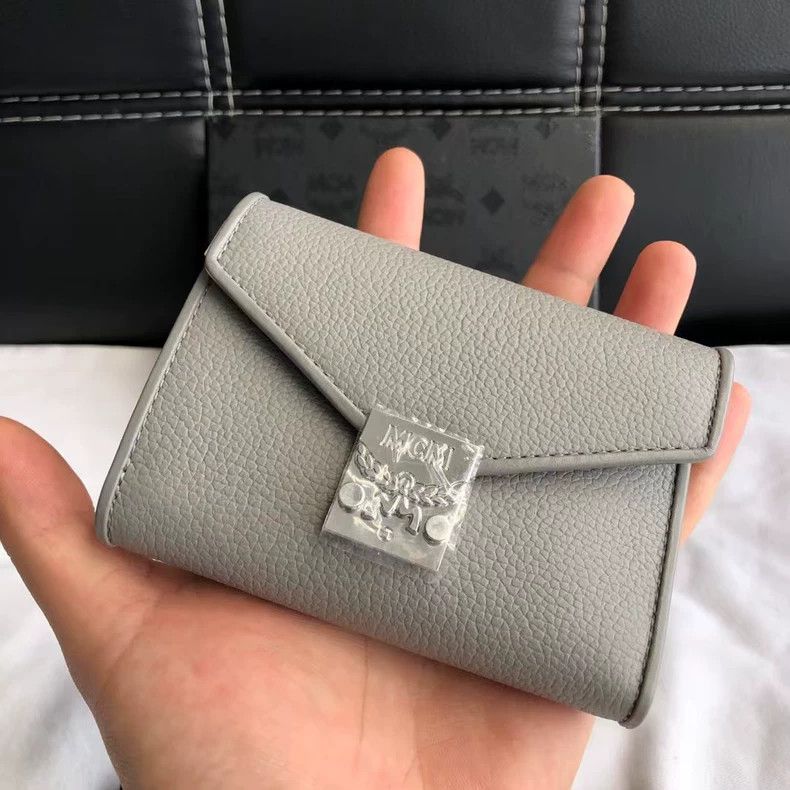 MCM mcm gray classic woc foldable wallet Size ONE SIZE - 6 Thumbnail