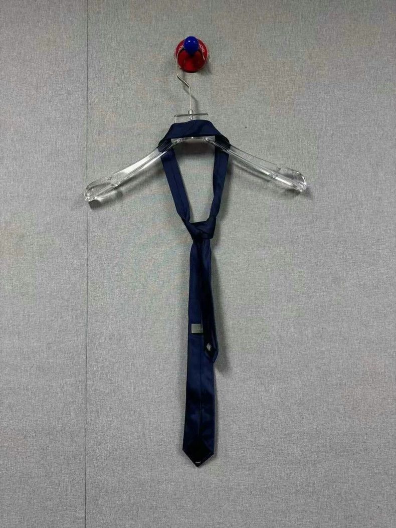 Dior dior navy blue tie Size ONE SIZE - 2 Thumbnail