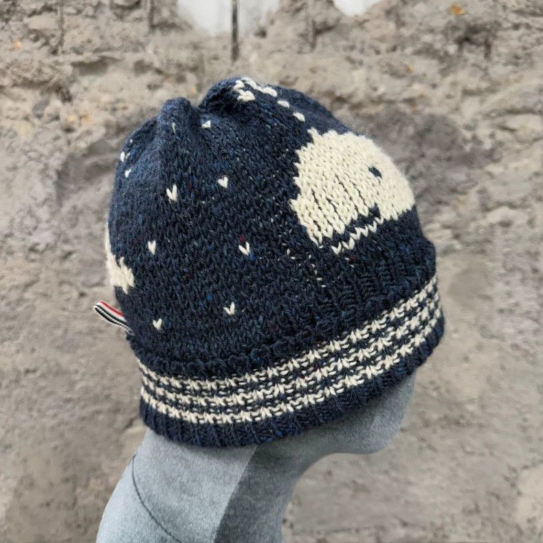 Thom Browne thom browne whale design knit hat Size ONE SIZE - 3 Thumbnail