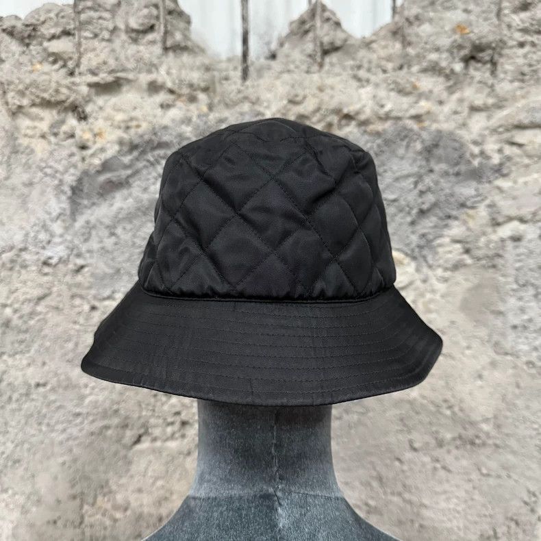 Celine celine quilted black bucket hat Size ONE SIZE - 3 Thumbnail