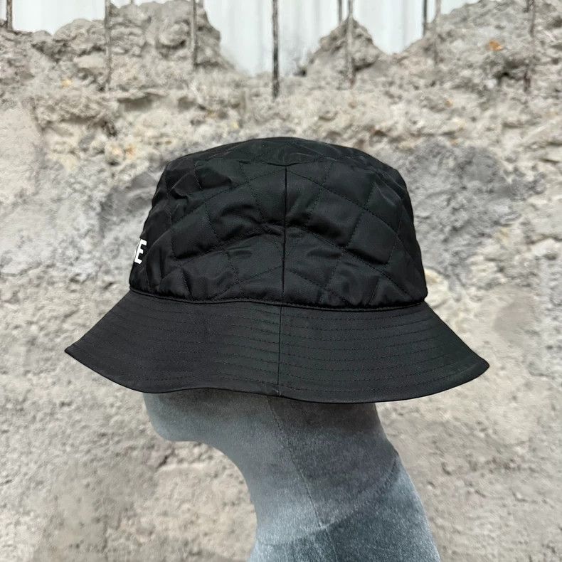 Celine celine quilted black bucket hat Size ONE SIZE - 2 Thumbnail