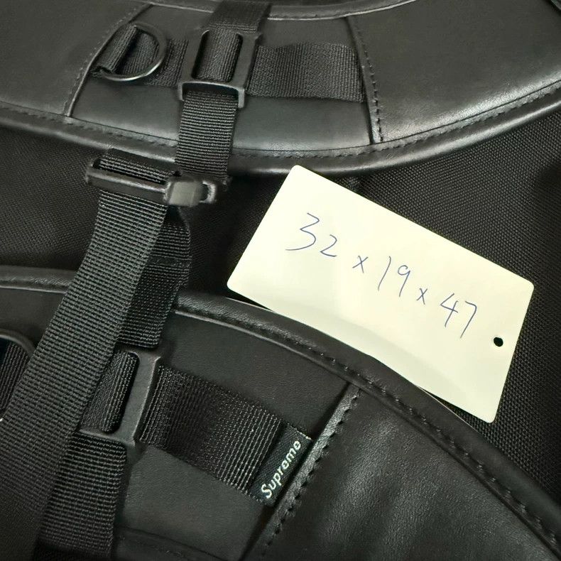 Supreme supreme black leather backpack Size ONE SIZE - 9 Thumbnail