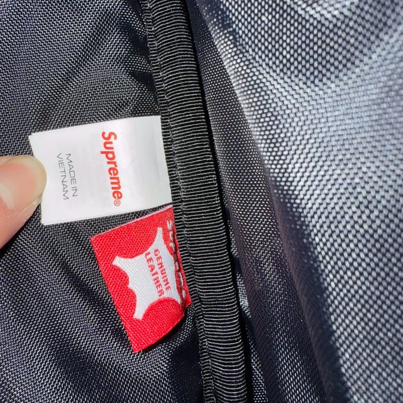 Supreme supreme black leather backpack Size ONE SIZE - 8 Thumbnail