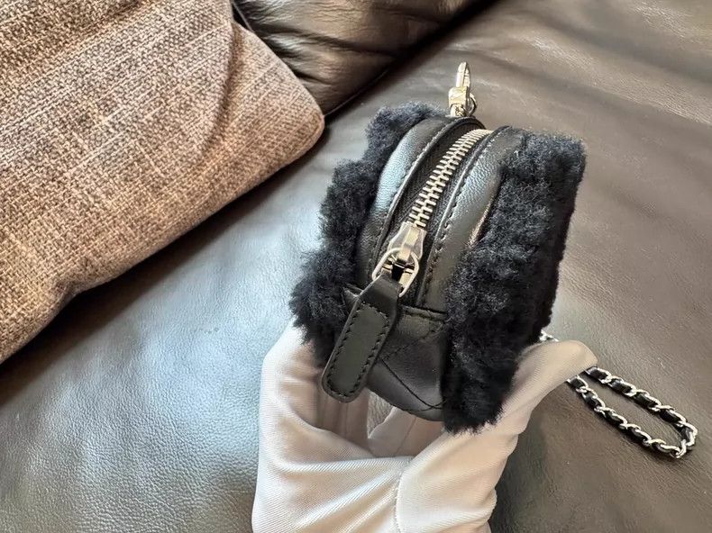 Chanel chanel snow series wool bag Size ONE SIZE - 3 Thumbnail