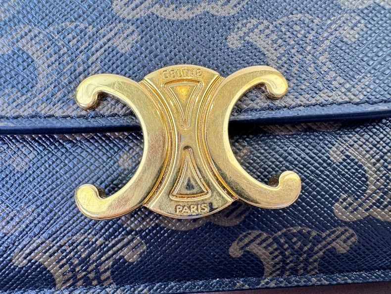 Celine celine triumph logo cardholder bag Size ONE SIZE - 3 Thumbnail