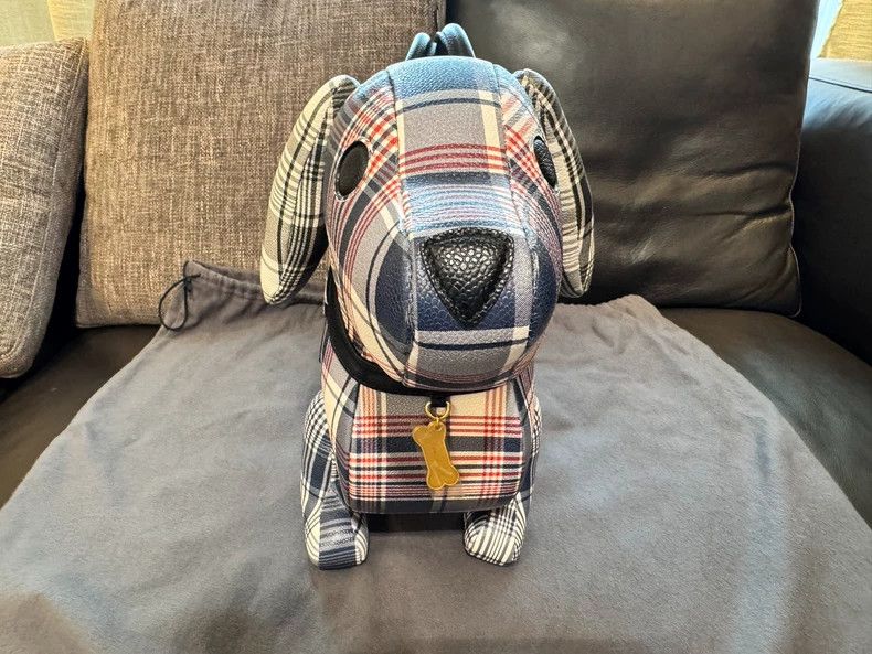 Thom Browne thom browne plaid dog-shaped handbag Size ONE SIZE - 6 Thumbnail