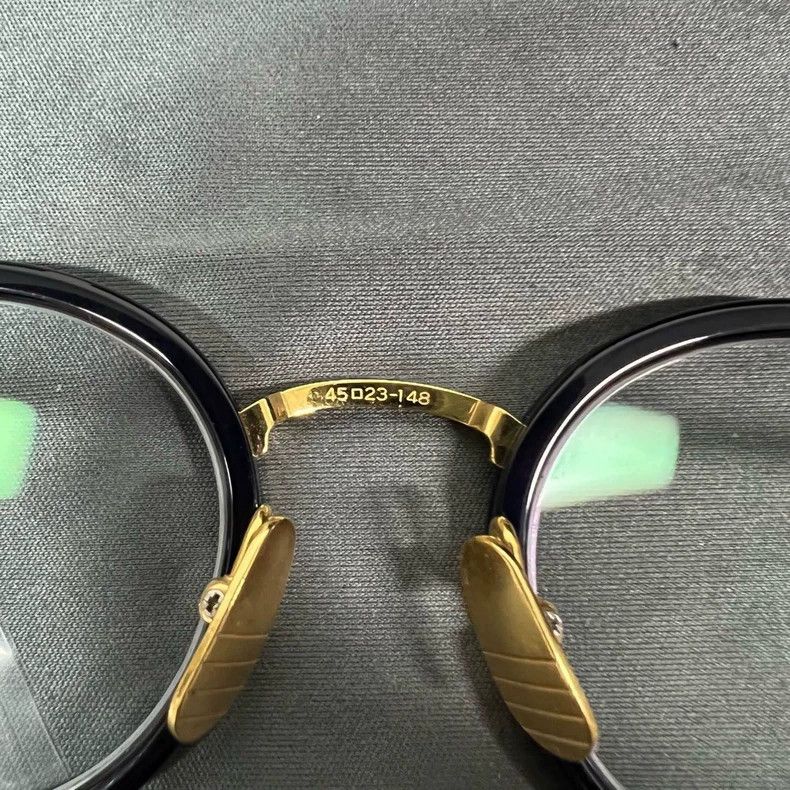 Thom Browne Thom Browne TB-807-A Black Gold Glasses Size ONE SIZE - 4 Thumbnail