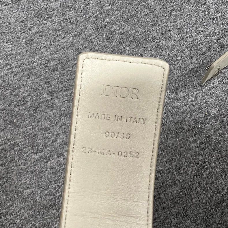 Dior Dior Double-Sided Pattern Belt with Tag Size ONE SIZE - 4 Thumbnail